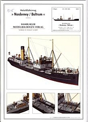 Plan Cargo Vessel Norderney (1915) - HMV